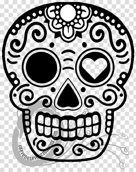 Day Of The Dead Skull, Calavera, Drawing, La Calavera Catrina, Halloween , Death, Jackolantern, Party transparent background PNG clipart