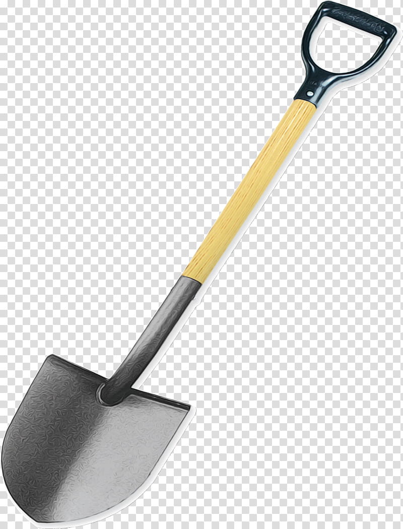 shovel tool weeder hoe garden tool, Watercolor, Paint, Wet Ink, Trowel transparent background PNG clipart