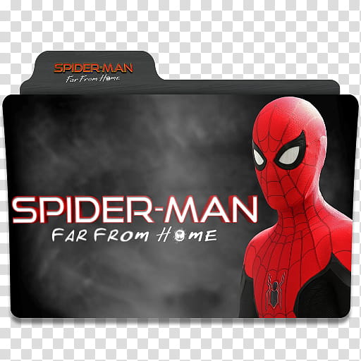 Spider Man Far From Home  Folder Icon, Spider-Man FFH  transparent background PNG clipart