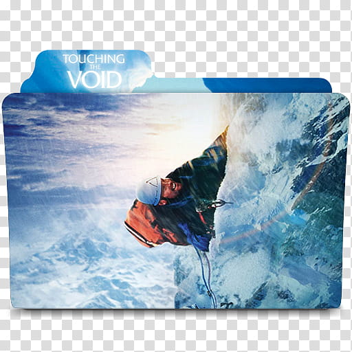 Movie folder icons NO  Outdoor Life series, Touching the Void transparent background PNG clipart