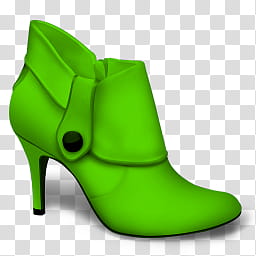 unpaired green boot transparent background PNG clipart