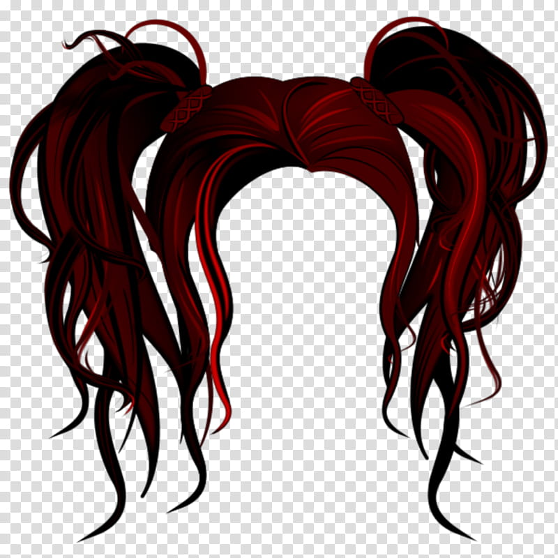 Hairstyle Picsart, Wig, Drawing, Lace Wig, Sticker, Cartoon, Red, Hair Coloring transparent background PNG clipart