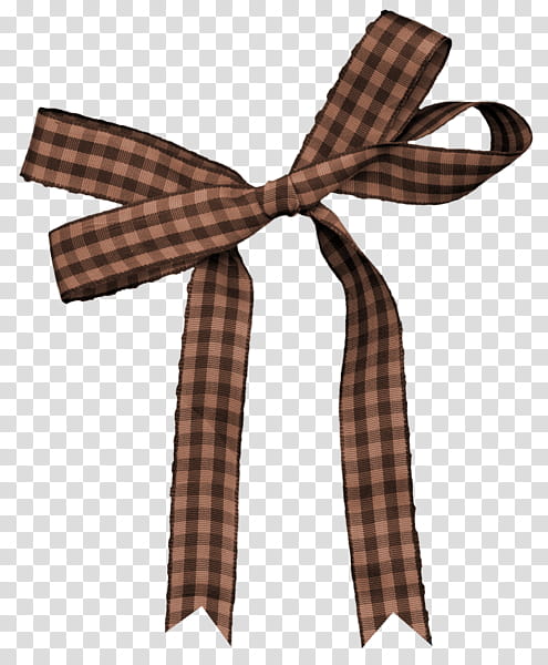Bows, brown and black ribbon tie transparent background PNG clipart