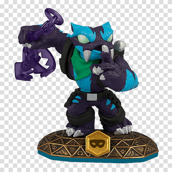 Skylanders Swap Force Figurine, Skylanders Trap Team, Skylanders Imaginators, Video Games, Wii U, Activision, Xbox One, Xbox 360 transparent background PNG clipart