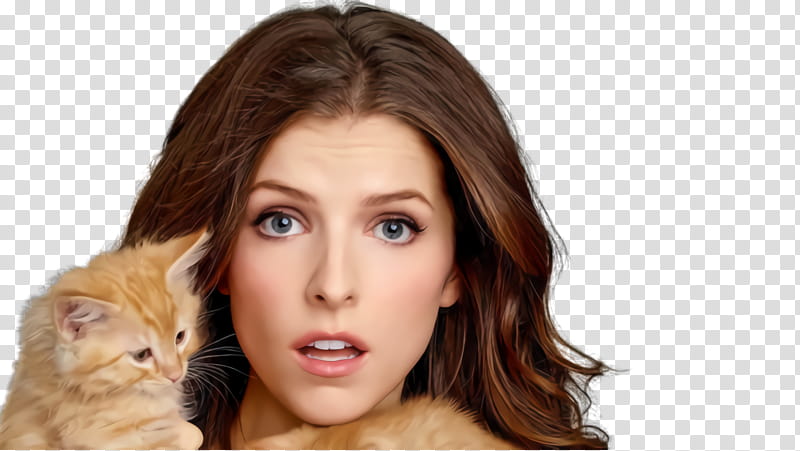 Kitten, Anna Kendrick, Actress, Actor, Pitch Perfect, Film, Two, Tv Series transparent background PNG clipart