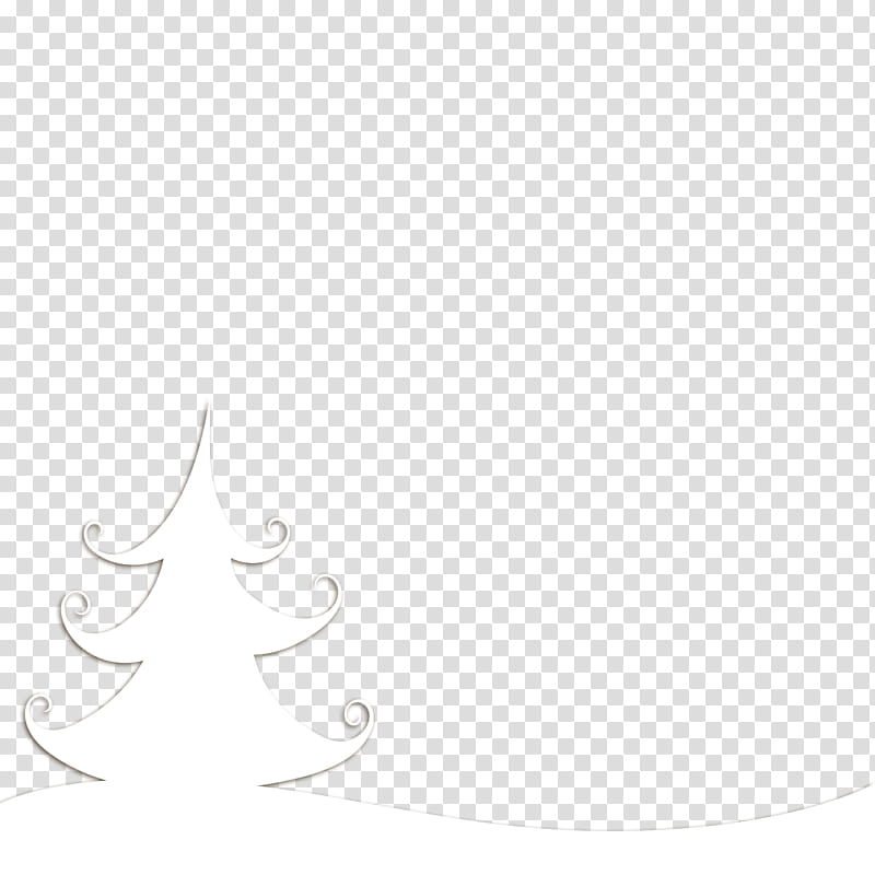 Christmas Postcards, white tree illustration transparent background PNG clipart