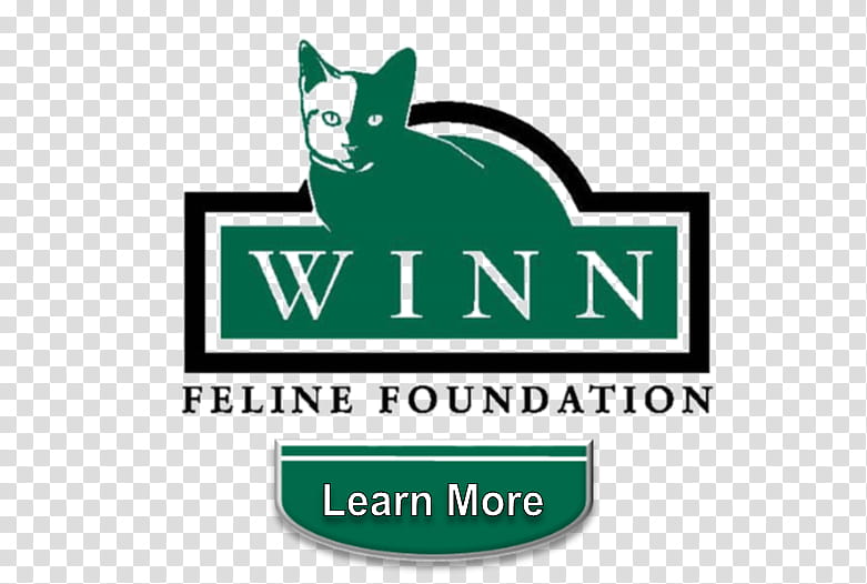 Cats, Logo, Winn Feline Foundation, Green, Text, Small To Mediumsized Cats, Signage transparent background PNG clipart