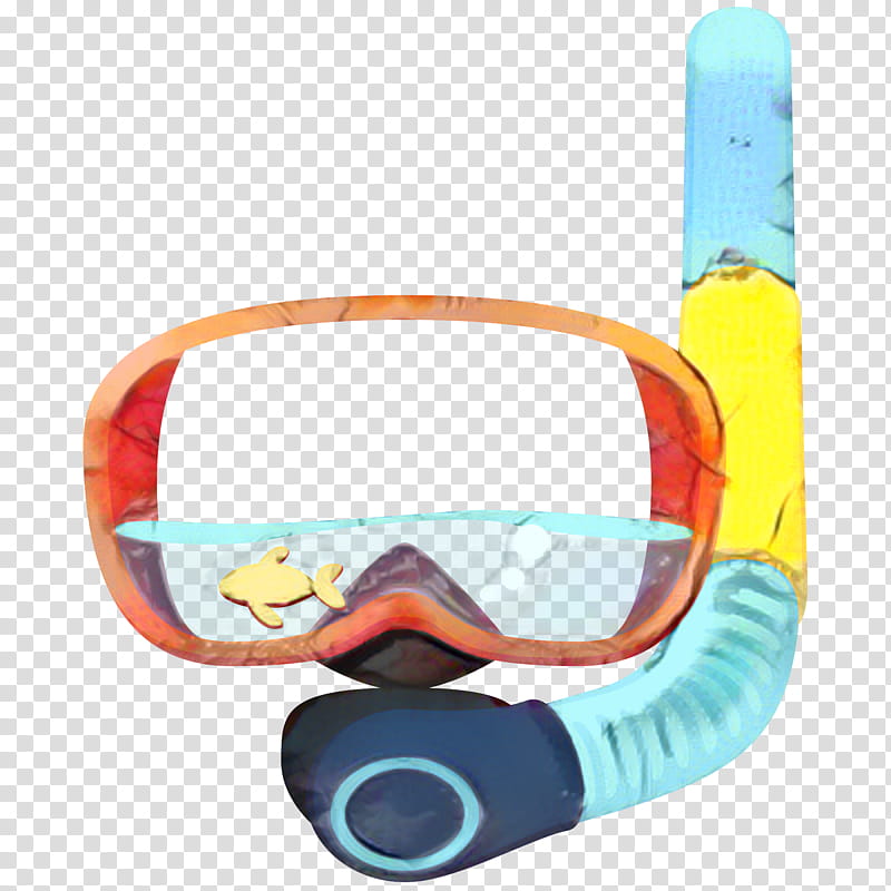 Cartoon Sunglasses, Goggles, Diving Mask, Plastic, Underwater Diving, Scuba Diving, Diving Equipment, Personal Protective Equipment transparent background PNG clipart