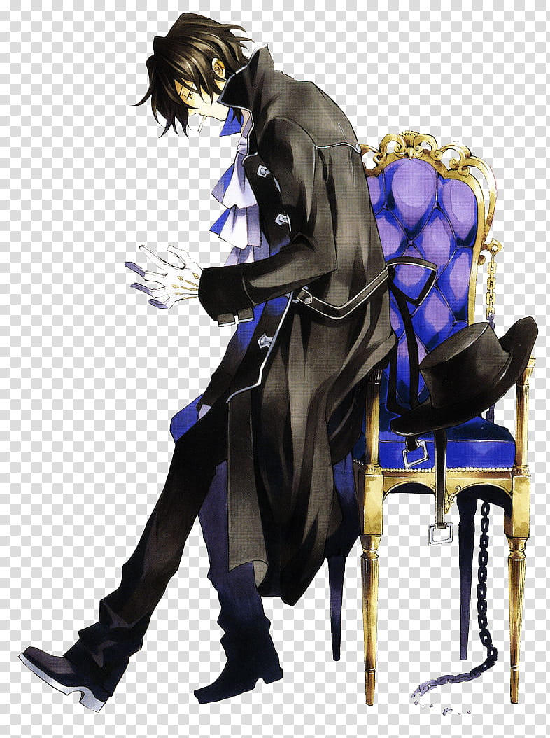 Pandora hearts  man in black suit anime character transparent background  PNG clipart  HiClipart