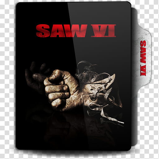 Saw VI  Folder Icon, SAW  (c) transparent background PNG clipart