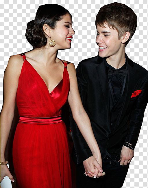 Jelena , Justin Bieber and Selena Gomez transparent background PNG clipart