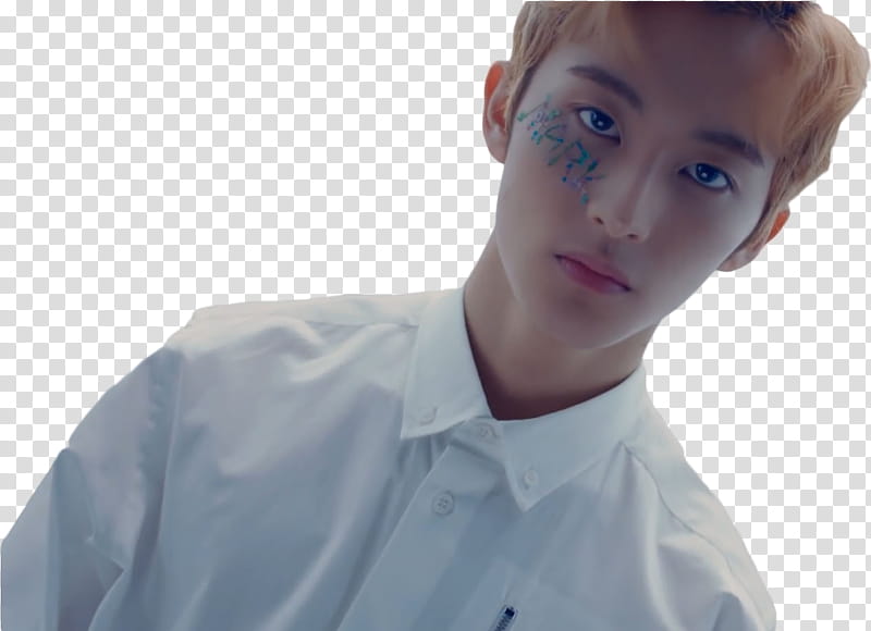 NCT NCT  YEARBOOK, man wearing white dress shirt transparent background PNG clipart