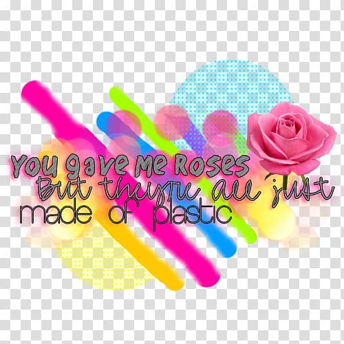 , you gave me roses text transparent background PNG clipart