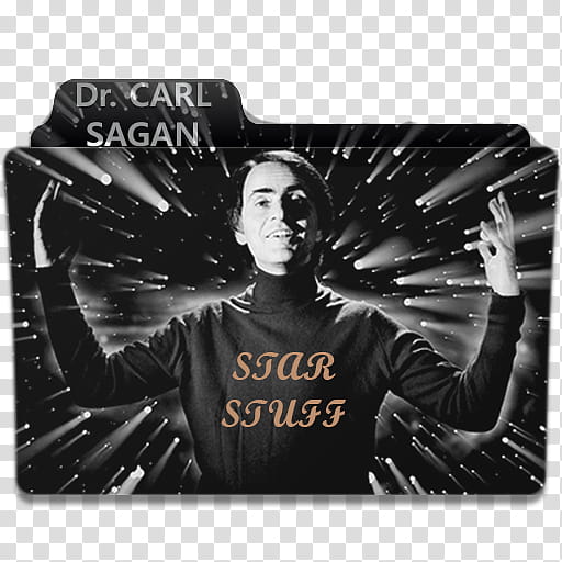 Dr. Carl sagan Folder Icon transparent background PNG clipart