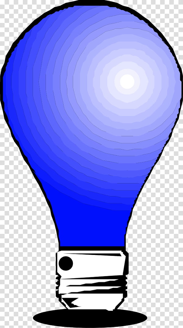 Light Bulb, Light, Incandescent Light Bulb, Lamp, Compact Fluorescent Lamp, Light Fixture, Lighting, LED Lamp, Electric Blue, Area transparent background PNG clipart