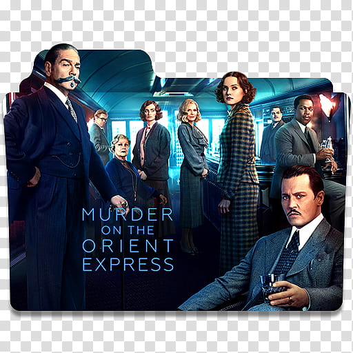 Murder on the Orient Express Folder Icon, Murder on the Orient Express () transparent background PNG clipart