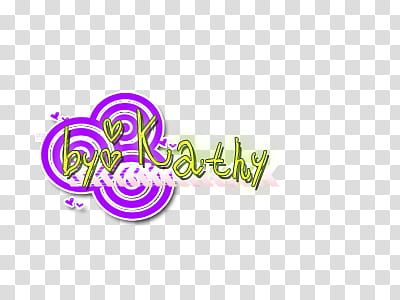 Firma para Kathy transparent background PNG clipart
