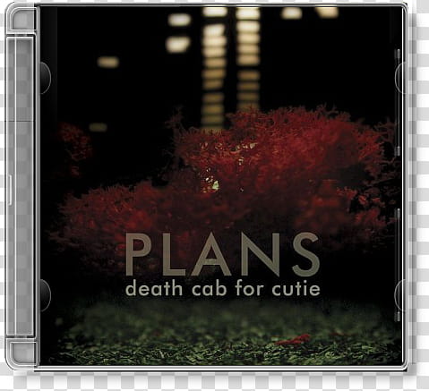 Album Cover Icons, death cab for cutie, Death Cab for Cutie Plans album case transparent background PNG clipart