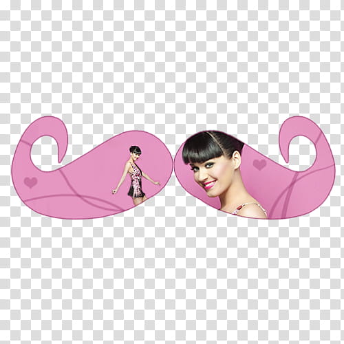 Mostachos de Katy Perry transparent background PNG clipart