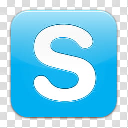 Quadrat icons, skype, square Skype logo illustration transparent background PNG clipart