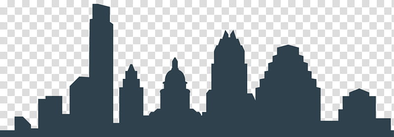 City Skyline Silhouette, Austin, Atlanta, Drawing, Metropolis, Landmark, Daytime, Metropolitan Area transparent background PNG clipart