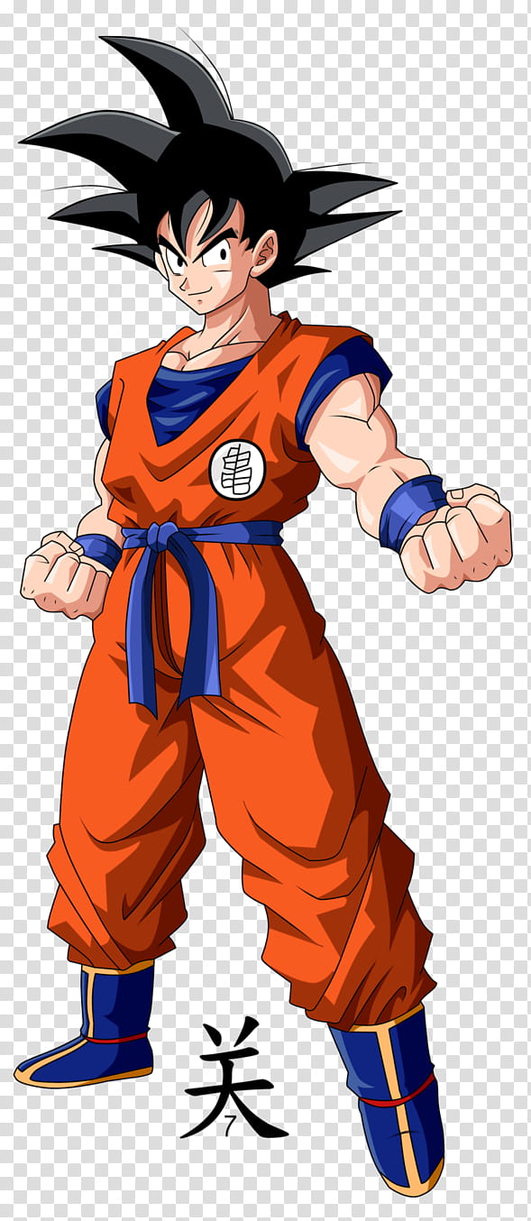 Goku Early transparent background PNG clipart