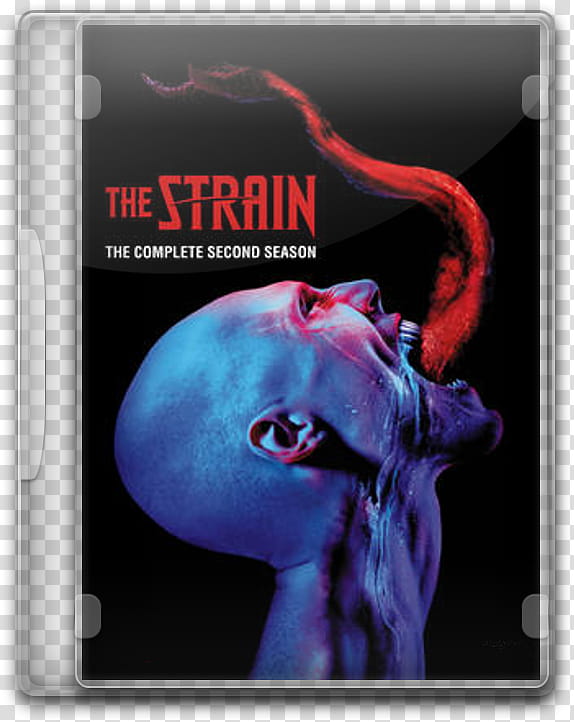 The Strain DVD Folder Icons, the strain season  transparent background PNG clipart