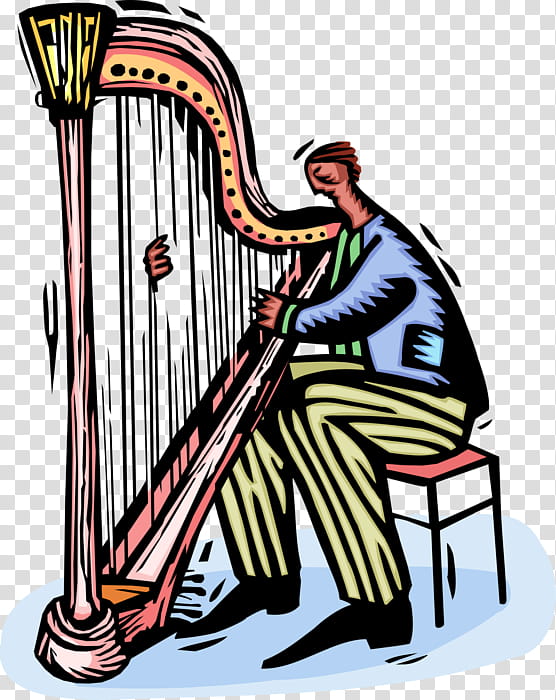 Celtic Harp Harp, Konghou, Artist, Musician, Musical Ensemble, Harpist, Musical Instrument, Plucked String Instruments transparent background PNG clipart