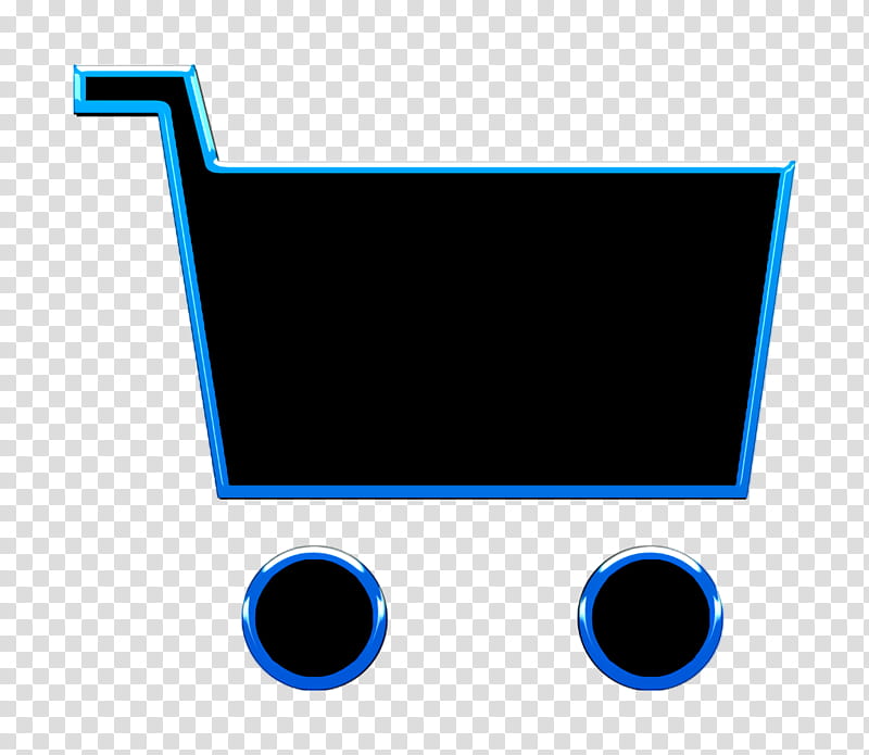 cart icon shopping icon, Blue, Electric Blue transparent background PNG clipart