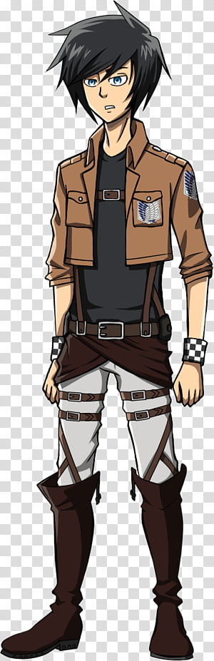 Isak Helsing (Attack on Titan OC) transparent background PNG