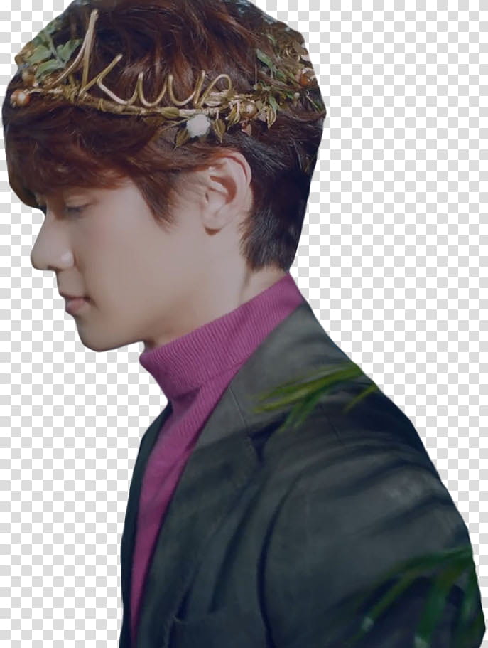 NCT NCT  YEARBOOK, man wearing crown and dress suit transparent background PNG clipart