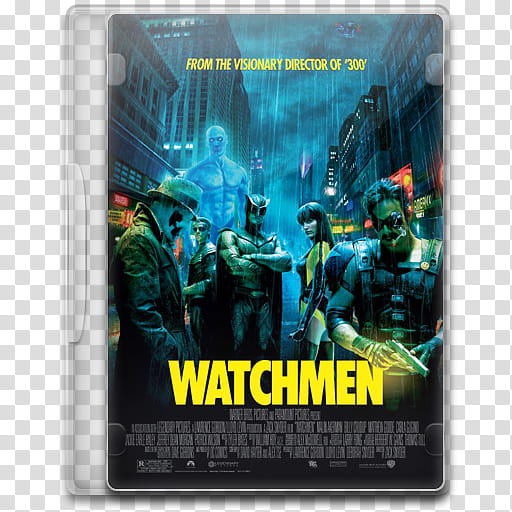 Movie Icon , Watchmen, Watchmen DVD case transparent background PNG clipart