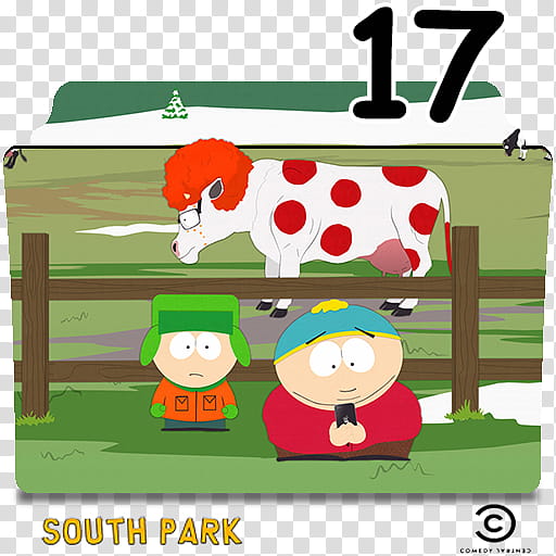 South Park season folder icons, South Park S ( transparent background PNG clipart