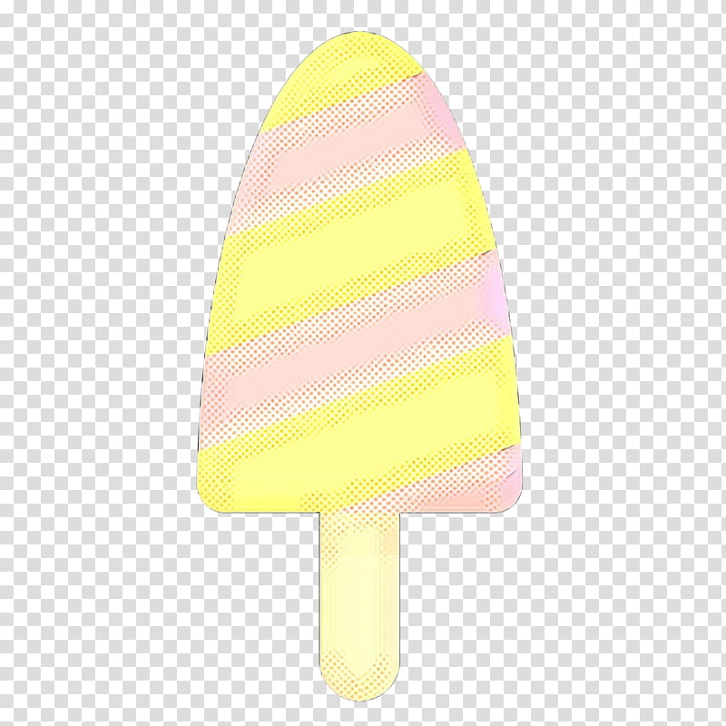 Ice Cream Cone, Pop Art, Retro, Vintage, Yellow, Frozen Dessert, Ice Pop, Pink transparent background PNG clipart