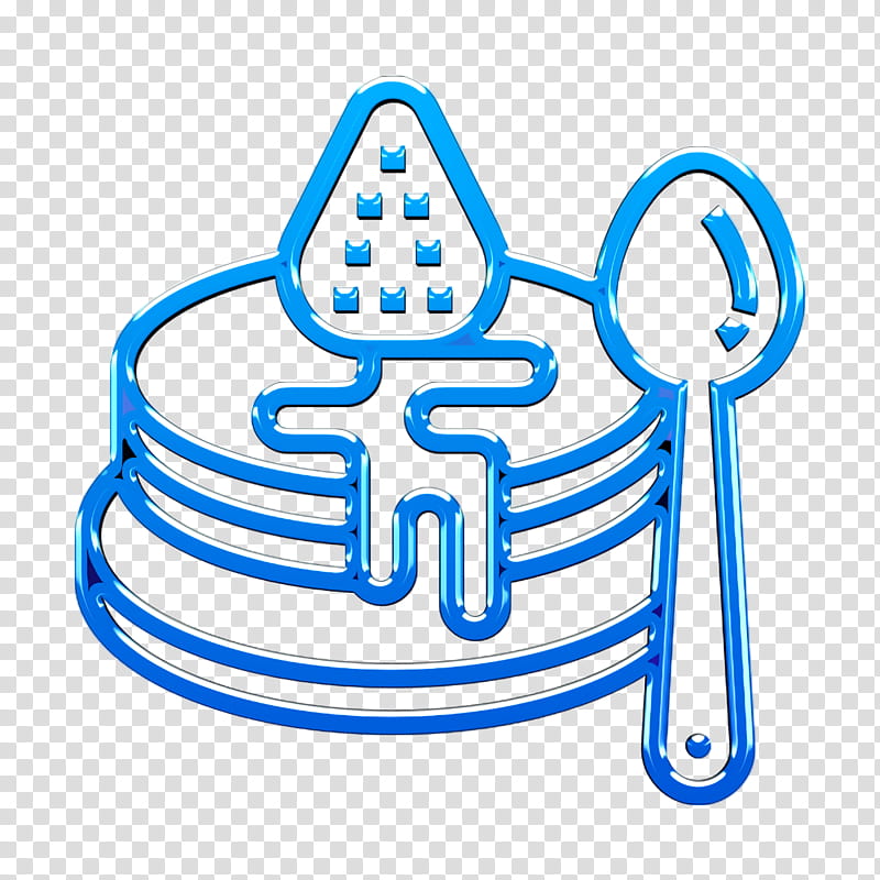 Hotel Services icon Pancakes icon Food and restaurant icon, Line, Symbol transparent background PNG clipart