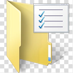 Windows Live For XP, yellow file folder transparent background PNG clipart