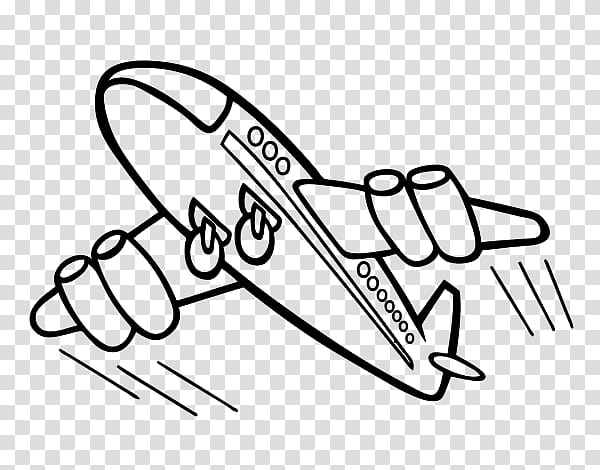 Airplane Drawing, Aircraft, Coloring Book, Takeoff, Passenger, Aviation, Airliner, Landing transparent background PNG clipart