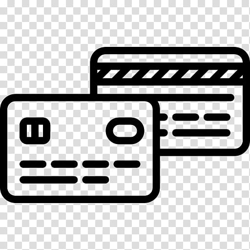 Bank, Credit Card, Debit Card, Payment Card, Line transparent background PNG clipart