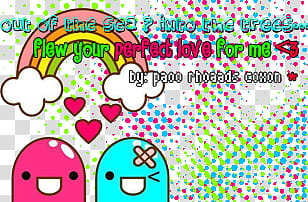 Textos D, flew your perfect love for me text transparent background PNG clipart