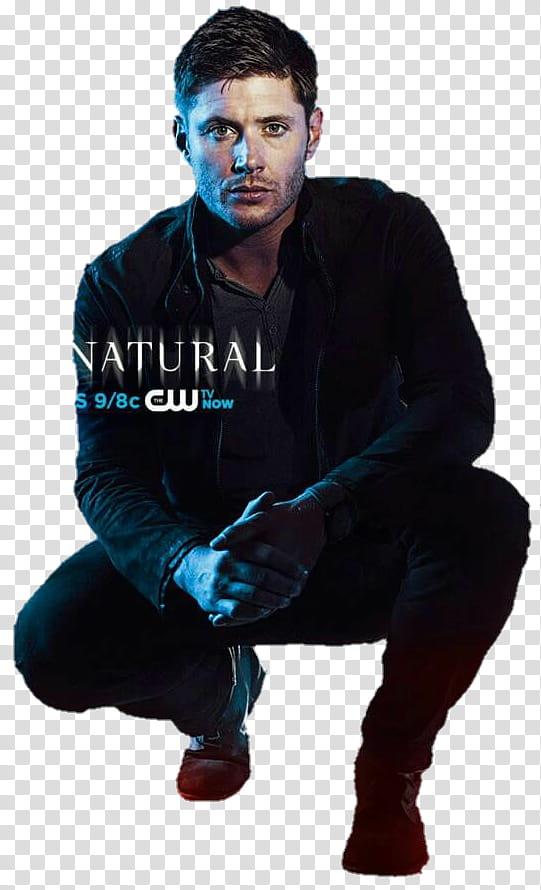 Jensen Ackles sitting transparent background PNG clipart