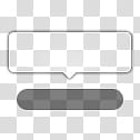 Razor, rectangular black border transparent background PNG clipart