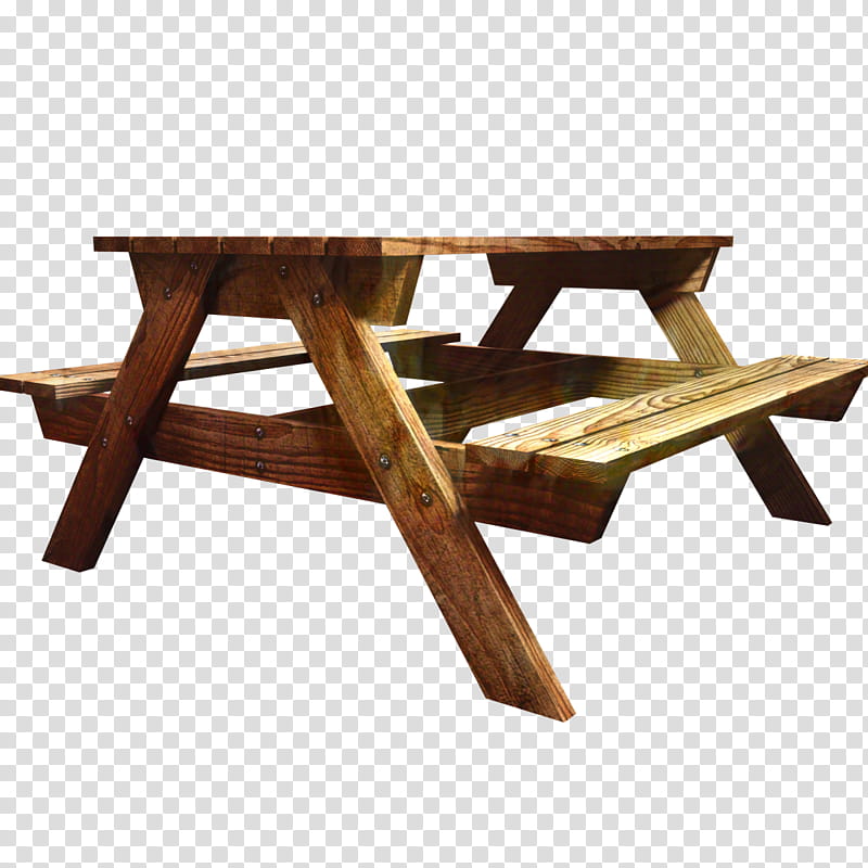 Wood Table, Bench, Angle, Furniture, Picnic Table, Outdoor Table, Coffee Table transparent background PNG clipart
