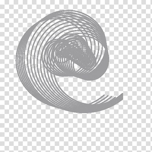 gray spiral lines transparent background PNG clipart