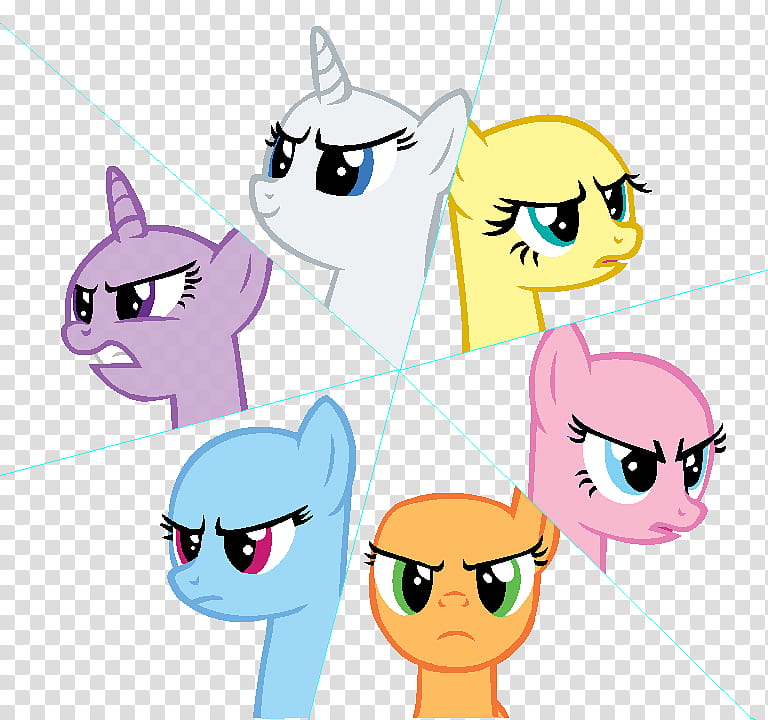 MLP Base We re Gonna Do It, six My Little Pony characters transparent background PNG clipart
