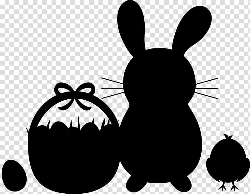 Easter Egg, Hare, Easter Bunny, Rabbit, Whiskers, Easter
, Silhouette, Snout transparent background PNG clipart