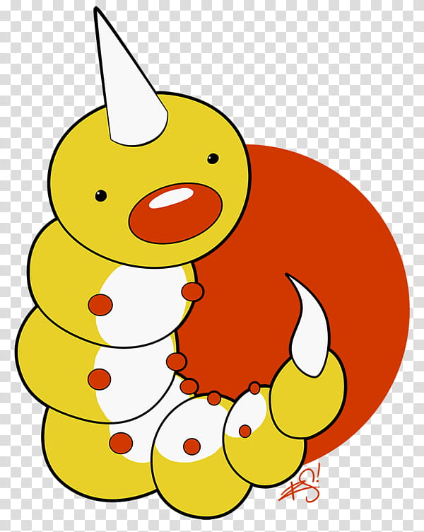 Weedle Yellow, Kakuna, Beedrill, Fan Art, Cartoon, Character, Ditto, Food transparent background PNG clipart