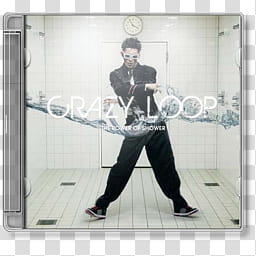 CD Case Collection C , CRAZY LOOP, The power of shower_x- transparent background PNG clipart