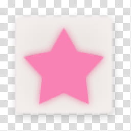 pink star transparent background PNG clipart