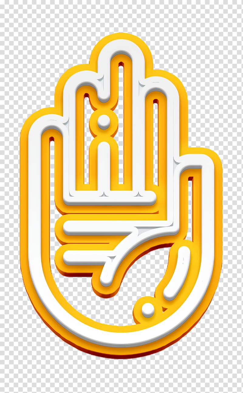 Esoteric icon Hand icon, Text, Line, Logo transparent background PNG clipart