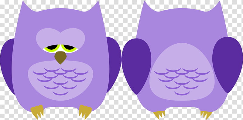 Eule Both, purple owl illustration transparent background PNG clipart